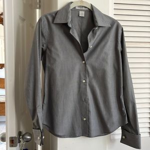 Brooks brothers established 1818 pin strip shirt